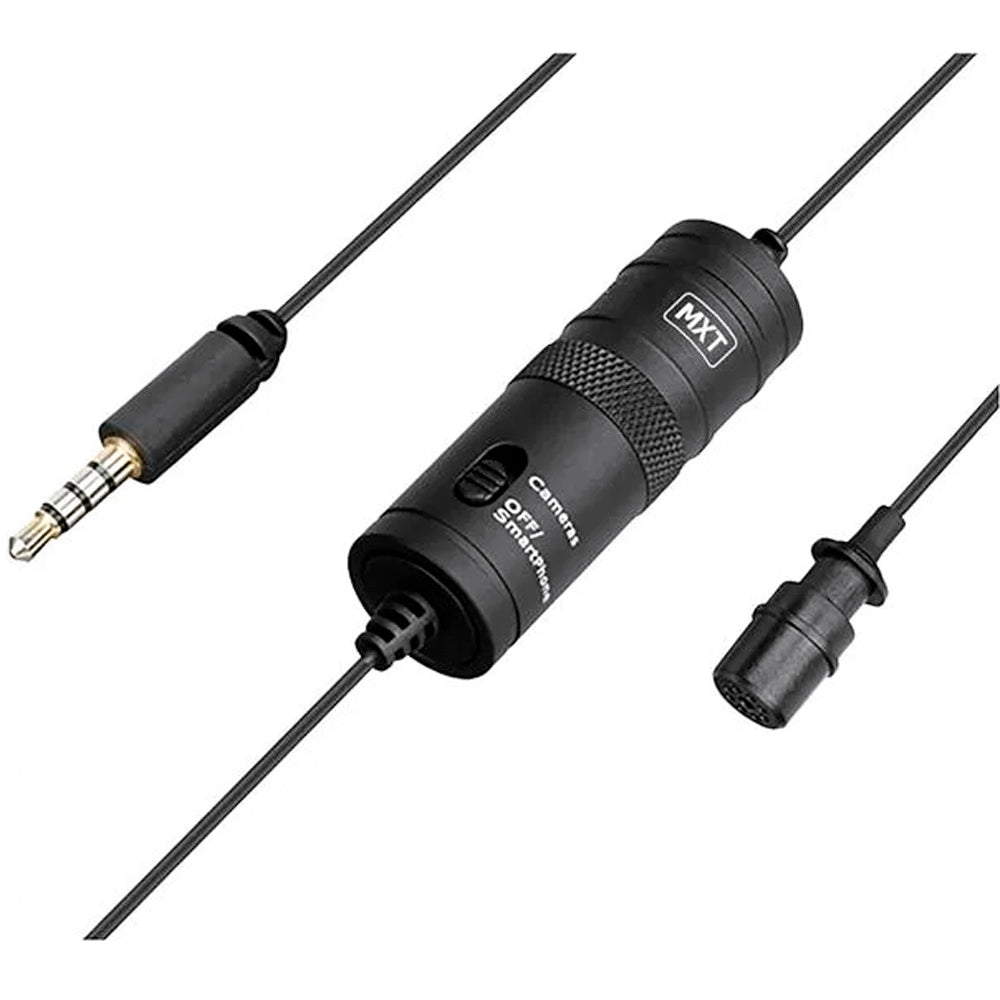 Microfone de Lapela Condensador Omnidirecional MX-M1 - MXT